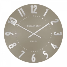 Thomas Kent Mulberry 20" Wall Clock Mocha