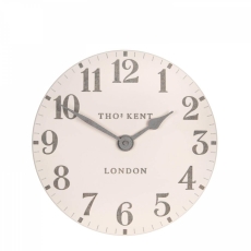 Thomas Kent Arabic 12" Mantel Clock Shy Pink