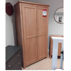 Hadleigh full hanging wardrobe oak (Haverhill)