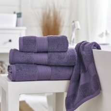Deyongs Bliss Pima Cotton Towel Purple