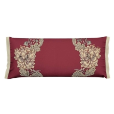 Morris Honeysuckle & Tulip Cushion 70X30cm Red/Gold