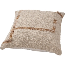 Indoor Outdoor Natural & Tan Fleck Style Scatter Cushion