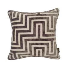 Paul Moneypenny Amazing 60cm Cut Velevet Cushion Chocolate