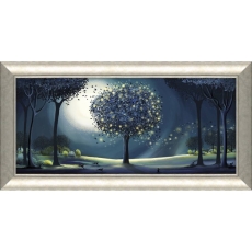 Firefly Tree Framed Print