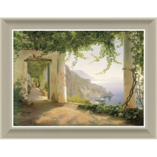A View To The Amalfi Coast Framed Print