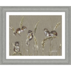 Harvest Assembly Framed Print