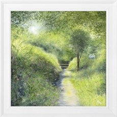 Over The Stile Framed Print Small