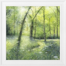 Maytime In The Wood Framed Print Small