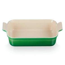 Le Creuset Deep Rectangular Dish Bamboo