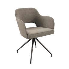 Chicago Swivel Dining Chair Beige