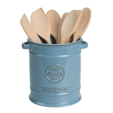 T&G Woodware Pride Of Place Large Cooking Tools Jar Blue