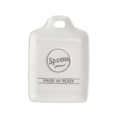 T&G Woodware Pride Of Place Spoon Rest White