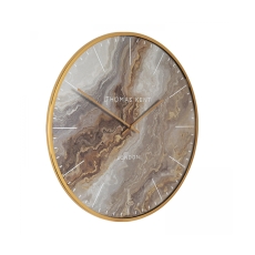 Thomas Kent Oyster Grand Clock Bronze 26"