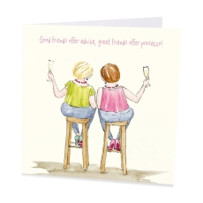 Great Friends Greeting Card