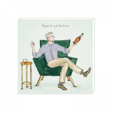 Aged To Perfection - Greeting Card