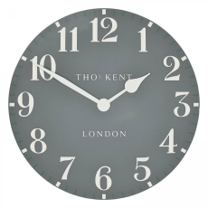 Thomas Kent 20" Arabic Wall Clock Flax Blue