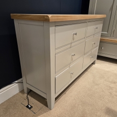 Elveden Grey 6 Drawer Chest (Ipswich)