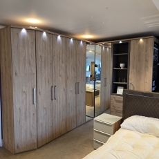 Nolte Horizont Corner Wardrobe (Bury St.Edmunds)