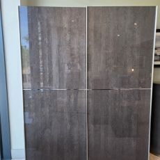 Havana Silver Birch Sliding Door Wardrobe (Ipswich)