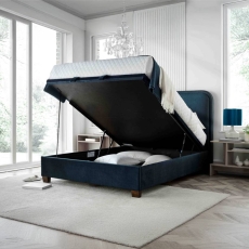 Chester Ottoman Bed Frame Vogue Blue