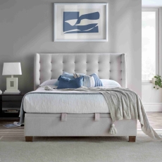 Banbury Ottoman Bed Frame Muskat Clay