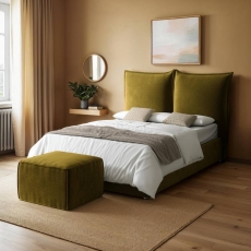 Overton Maunal Ottoman Aston Sage