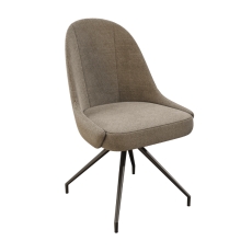 Miami Swivel Dining Chair Beige