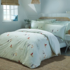 Sophie Allport Coastal Boats Duvet Set Blue