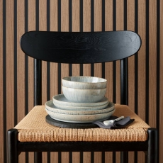 Denby Halo Speckle 12 Piece Coupe Set