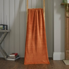 Cozy Comforts Throw 127X152Cm Rust**