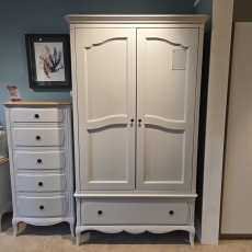 Amelie 1 Drawer Wardrobe (Ispwich)