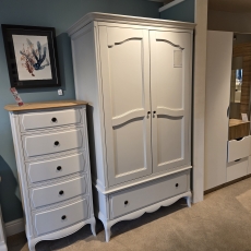 Amelie 1 Drawer Wardrobe (Ispwich)