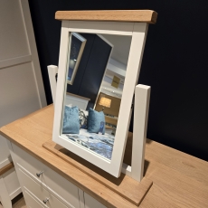 Elveden White Trinket Mirror (Ipswich)