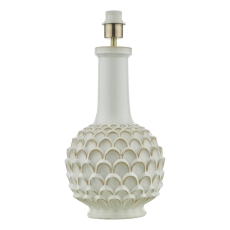 Edlyn White Ceramic Table Lamp with Shade