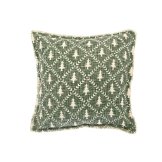 Walton & Co Tree Trellis 45cm Cushion Eucalyptus