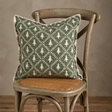 Walton & Co Tree Trellis 45cm Cushion Eucalyptus