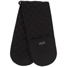 Stellar Textiles 100cm Double Oven Mitt Black