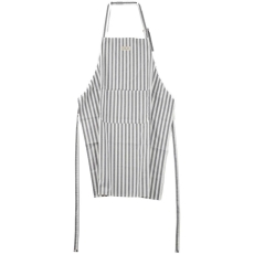 Stellar Textiles 88cm Apron Grey Stripe