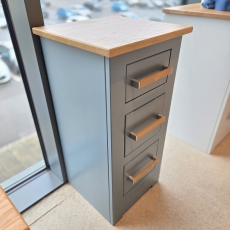 Milton 3 Drawer Bedside (Ipswich)