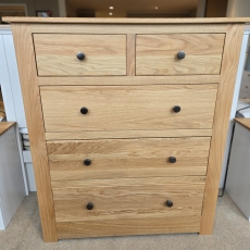 Oxford 3+2 Drawer Chest (Ipswich)