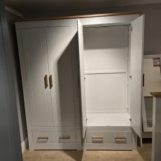 Milton Extra Tall 4 Door/2 Drawer Wardrobe (Ipswich)