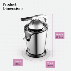 Good Food Citrus Juicer Stainless Steel