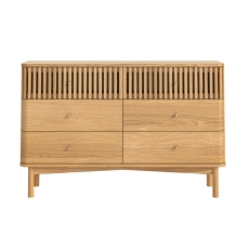 Savannah 6 Drawer Chest Natural Oak