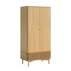 Savannah Gents Wardrobe Natural Oak