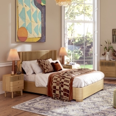 Savannah Bed Frame Natural Oak