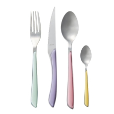 Eclat Pastels 16 Piece Cutlery Set