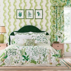 Sanderson Sycamore & Oak Cover Set Botanical Green