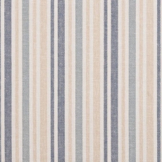 Tiverton Stripe Blue Fabric