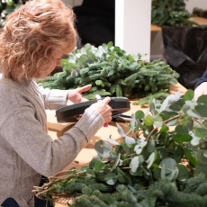 Carly Marie Wreath Making Workshop