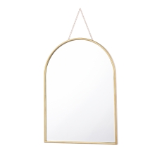Laura Ashley Polished Brass Wall Hanging Roughton Mirror